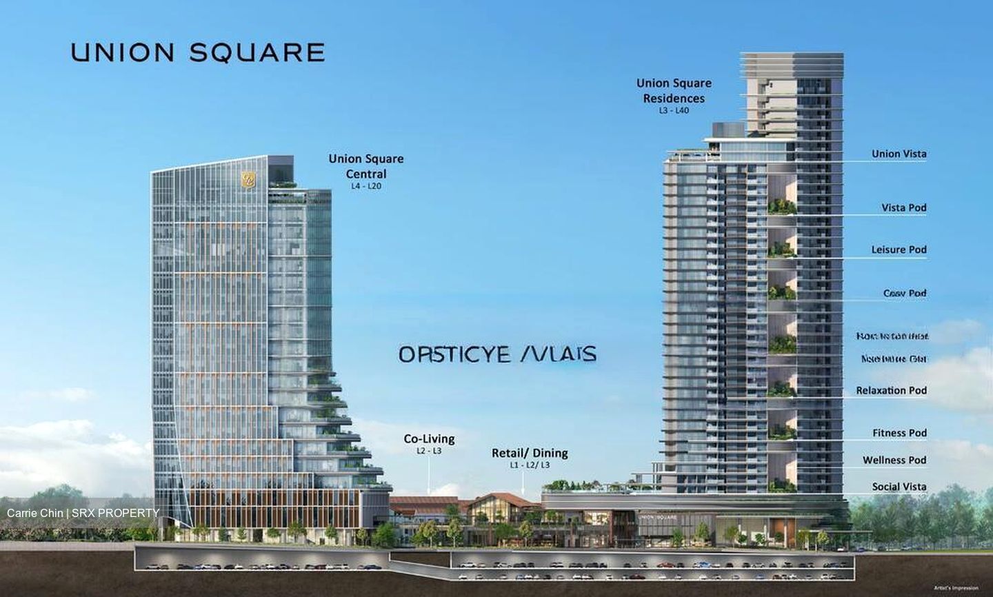 Union Square Residences (D1), Condominium #480417131